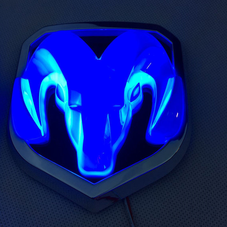 LED Modified Ram Tail Logo Car Head Logo