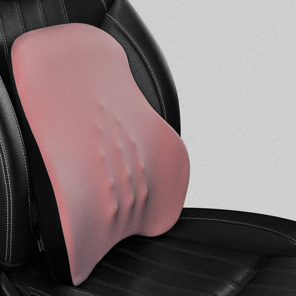 Car Electric Headrest Car Seat Electric Lumbar Cushion Memory Foam Lumbar Support Massage Headrest Lumbar Cushion Set