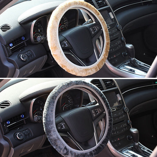 Steering wheel cover