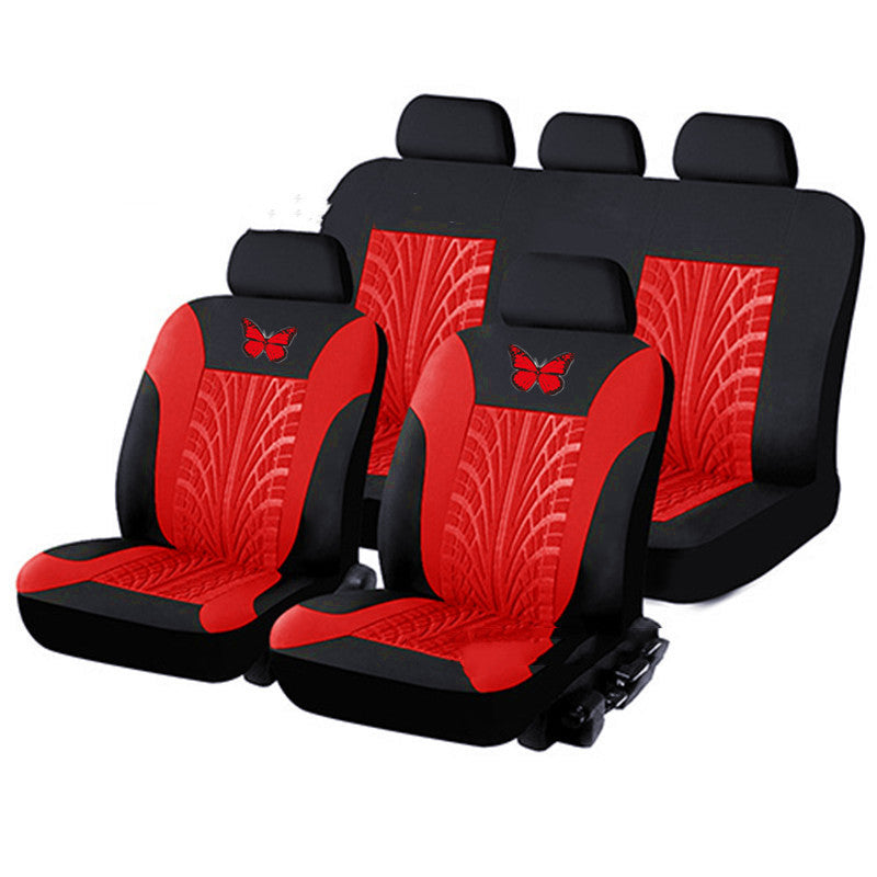 Butterfly Universal Auto Seat Cover Cloth Anti-Dust Wear-Resistant Washable Anti-Fading Seat Cover Cloth