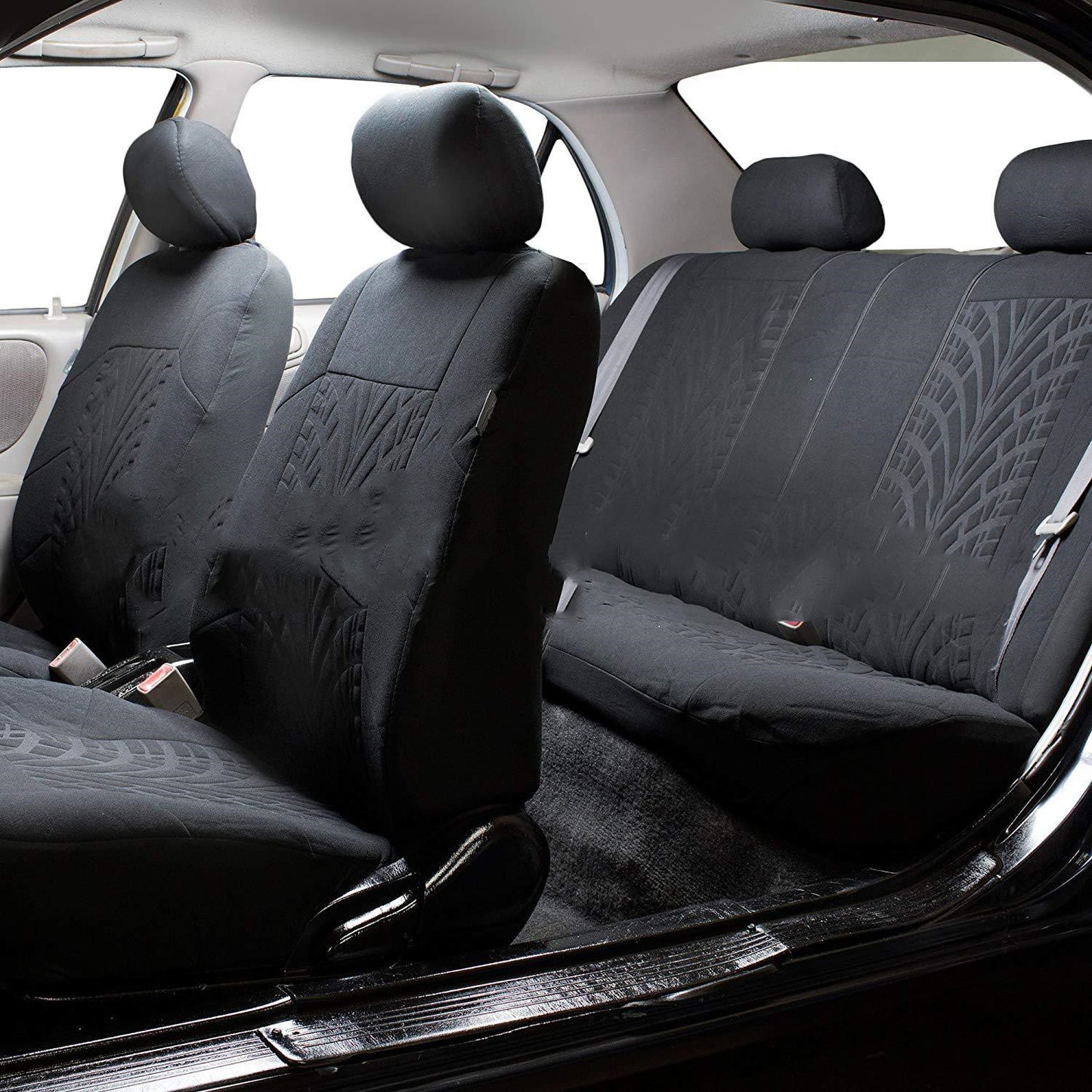 Tire pattern car seat cover