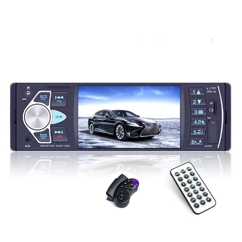 4.1 inch high-definition large screen Bluetooth hands-free car MP5 player