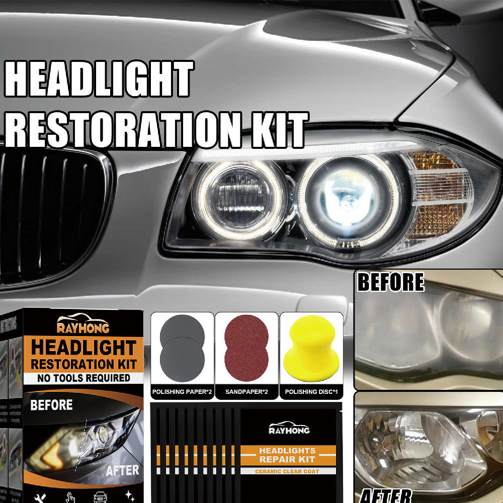 Car Ceramic Headlight Repair Kit