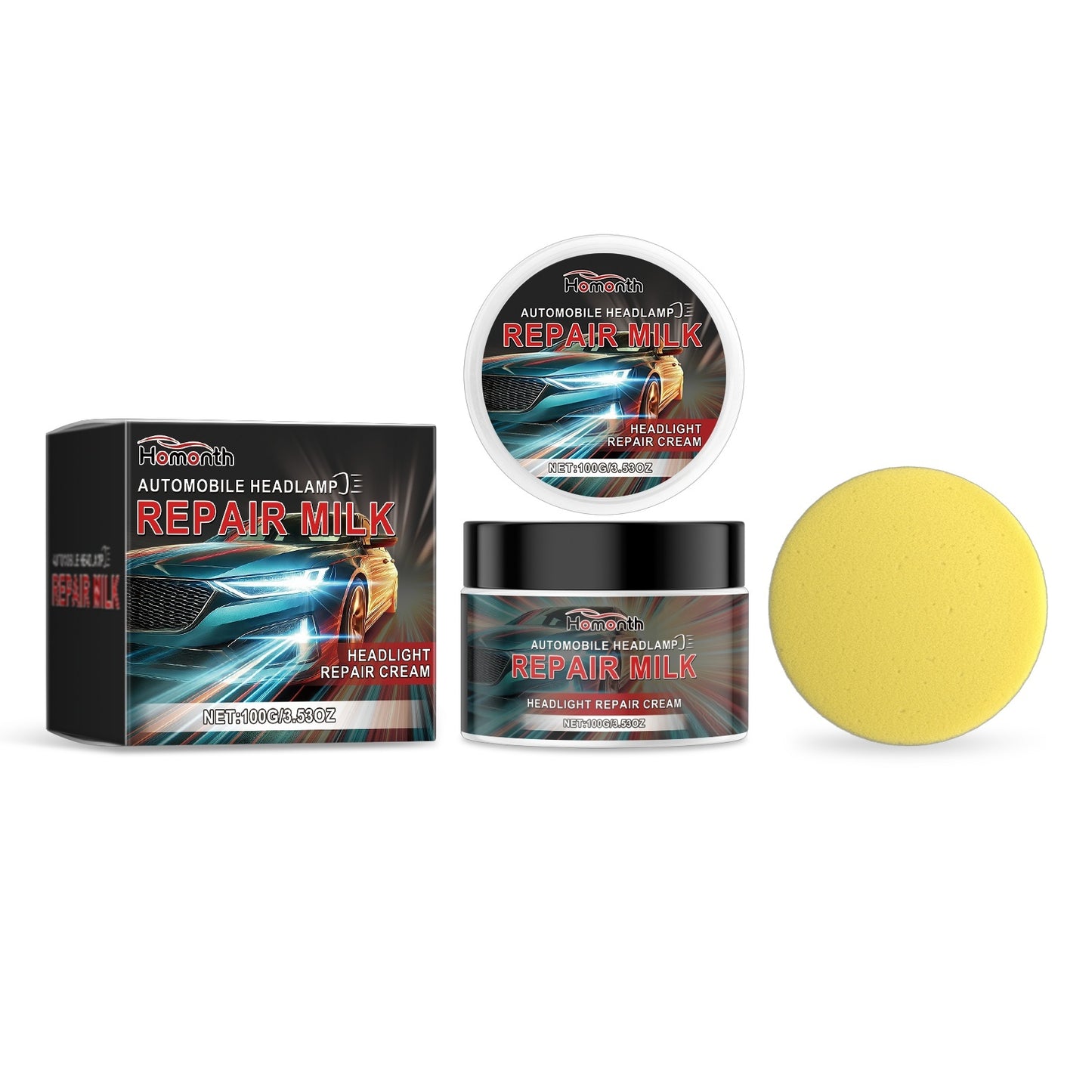 Headlight Repair Cream