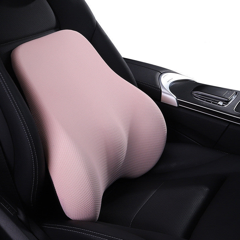 Ergonomic Design Car Headrest Lumbar Space Memory Foam Neck Protector