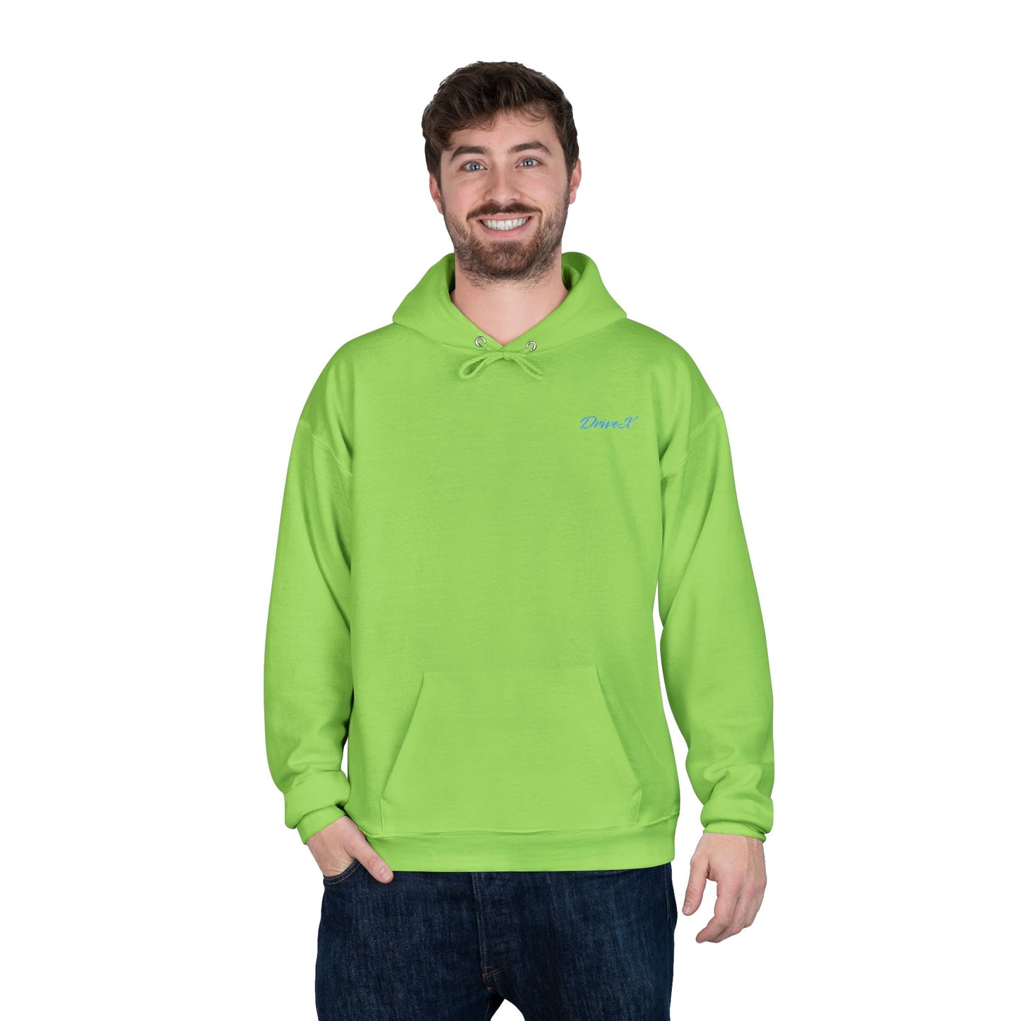 DriveX Unisex EcoSmart® Pullover Hoodie Sweatshirt