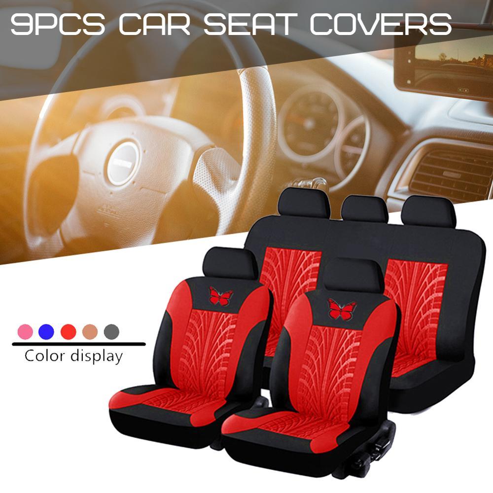 Butterfly Universal Auto Seat Cover Cloth Anti-Dust Wear-Resistant Washable Anti-Fading Seat Cover Cloth